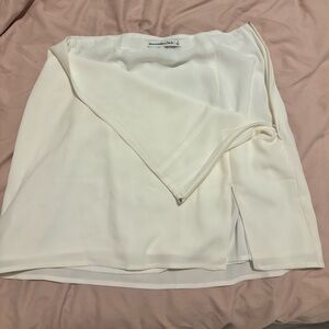 White Abercrombie skirt